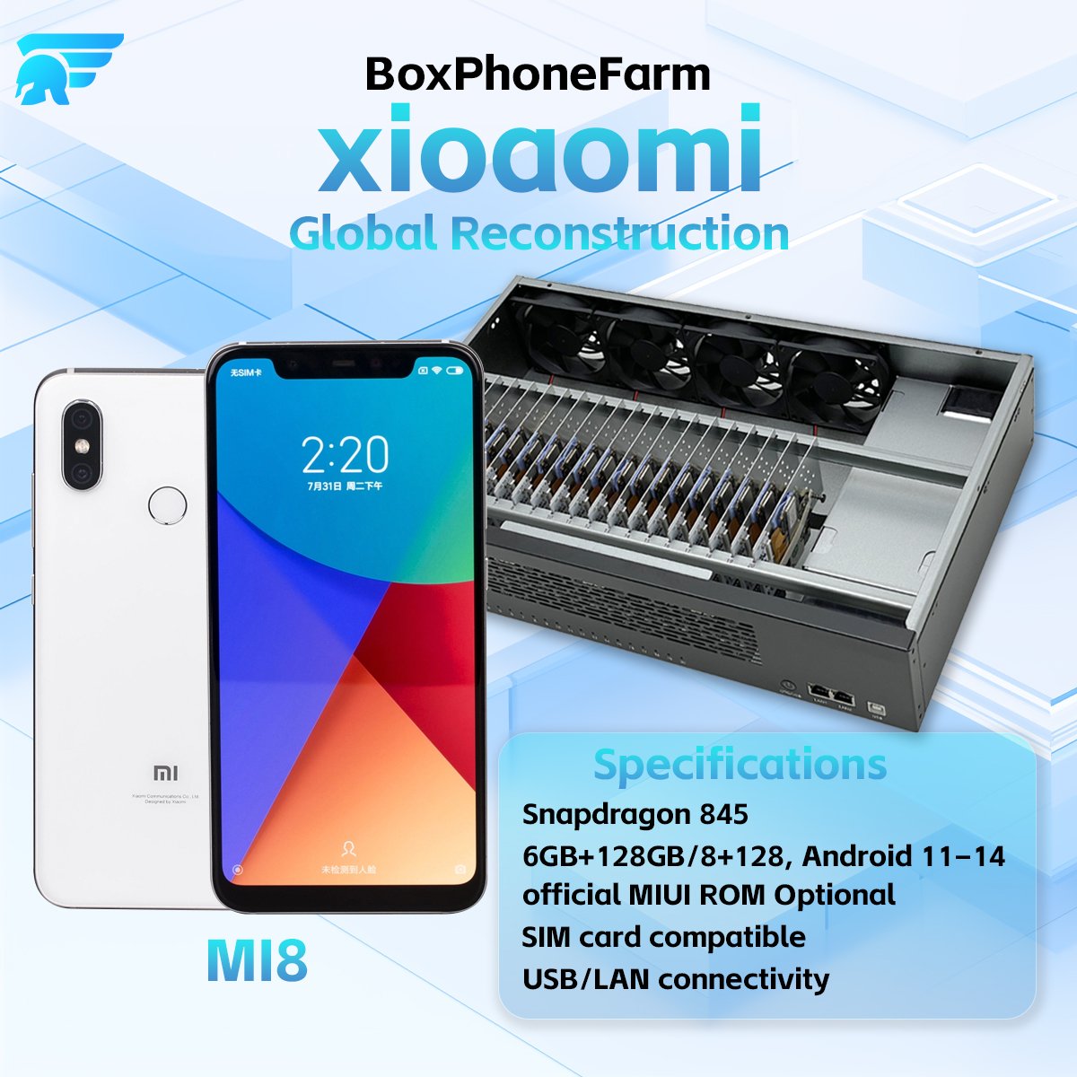 MI8 主图 拷贝 XiaoMi Mi8 - Image 1